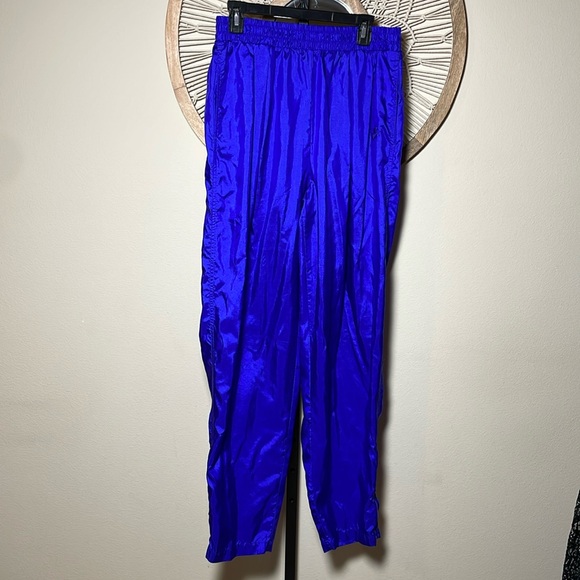 90s Nike Windbreaker Track suit men’s Large, purple/white/teal - Picture 8 of 14